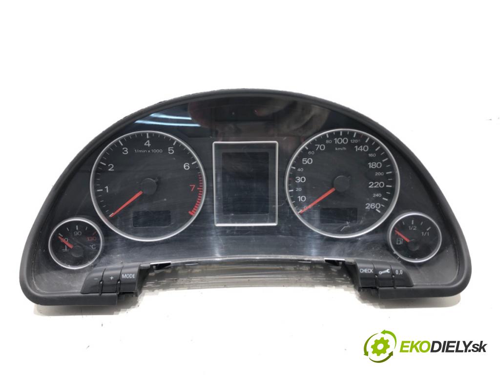 AUDI A4 B7 (8EC) 2004 - 2008    1.6 75 kW [102 KM] benzyna 2004 - 2008  Prístrojovka  (Prístrojové dosky, displeje)