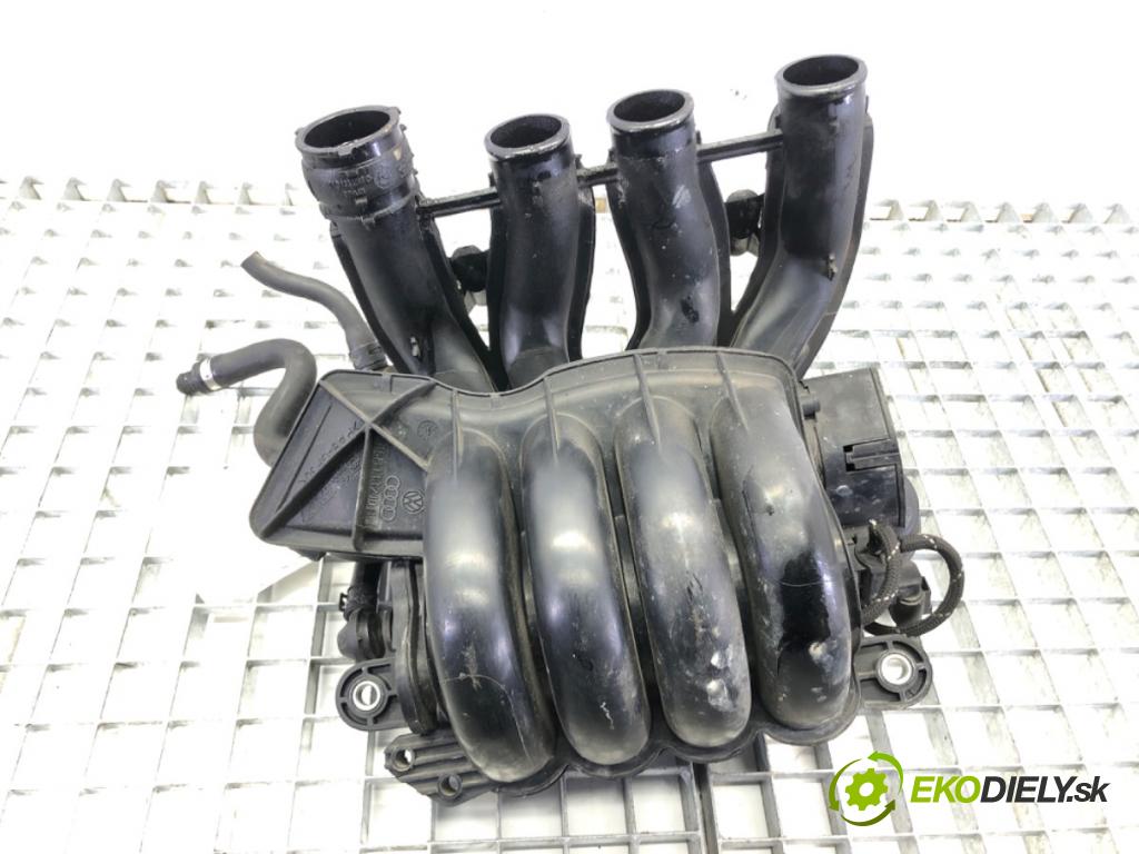 AUDI A4 B7 (8EC) 2004 - 2008    1.6 75 kW [102 KM] benzyna 2004 - 2008  Potrubie sacie, sanie 06B133210BH (Sacie potrubia)