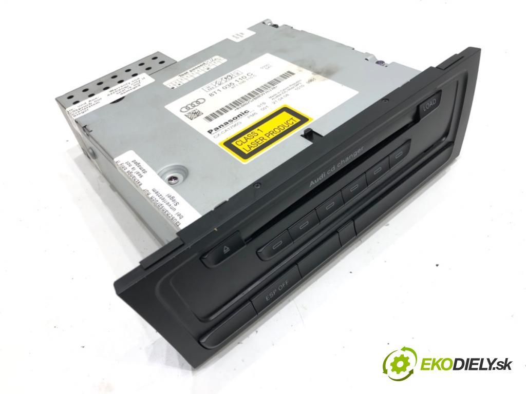 AUDI A4 B8 Avant (8K5) 2007 - 2015    2.0 TDI 105 kW [143 KM] olej napędowy 2008 - 2015  Menič CD 8T1035110C (CD meniče)