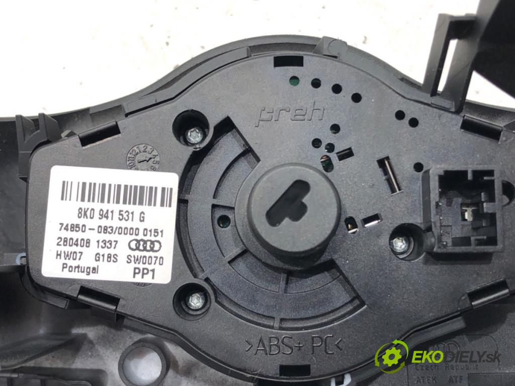 AUDI A4 B8 Avant (8K5) 2007 - 2015    2.0 TDI 105 kW [143 KM] olej napędowy 2008 - 2015  spínač světel 8K0941531G