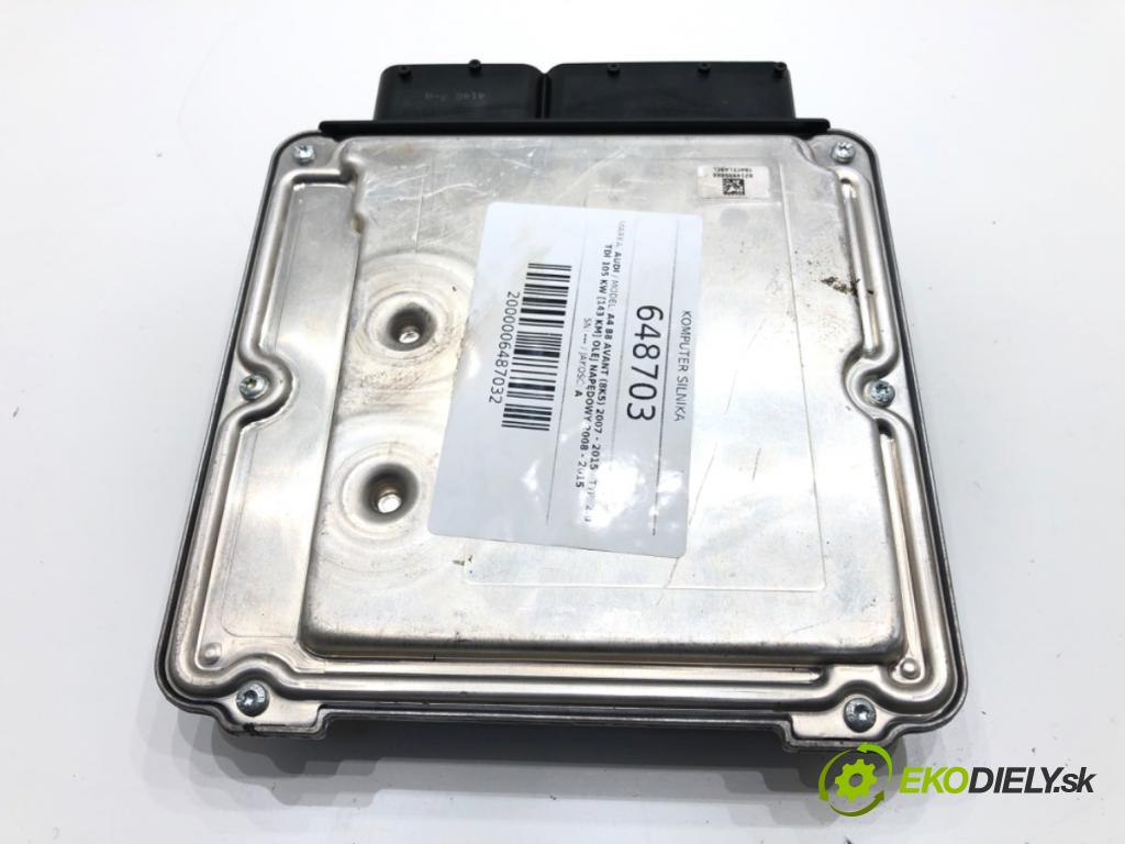 AUDI A4 B8 Avant (8K5) 2007 - 2015    2.0 TDI 105 kW [143 KM] olej napędowy 2008 - 2015  riadiaca jednotka Motor 03L906022B (Riadiace jednotky)
