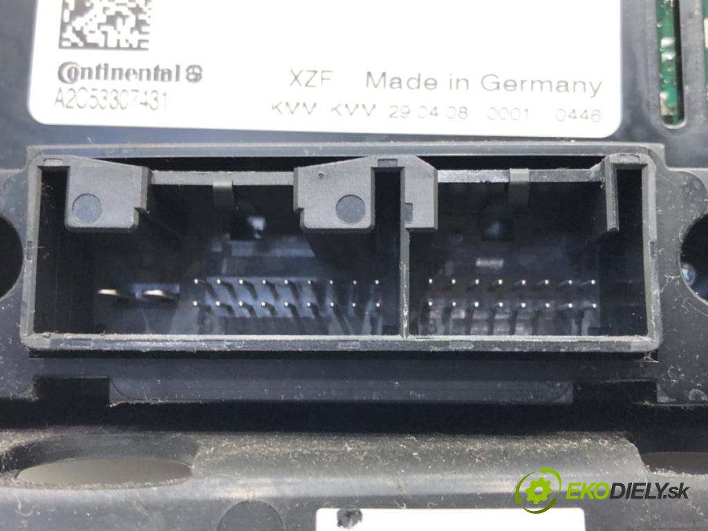 AUDI A4 B8 Avant (8K5) 2007 - 2015    2.0 TDI 105 kW [143 KM] olej napędowy 2008 - 2015  Panel ovládania kúrenia 8T1820043AA (Prepínače, spínače, tlačidlá a ovládače kúrenia)