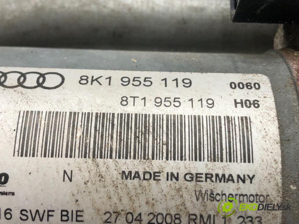 AUDI A4 B8 Avant (8K5) 2007 - 2015    2.0 TDI 105 kW [143 KM] olej napędowy 2008 - 2015  Mechanizmus stieračov predný  (Motorčeky stieračov predné)