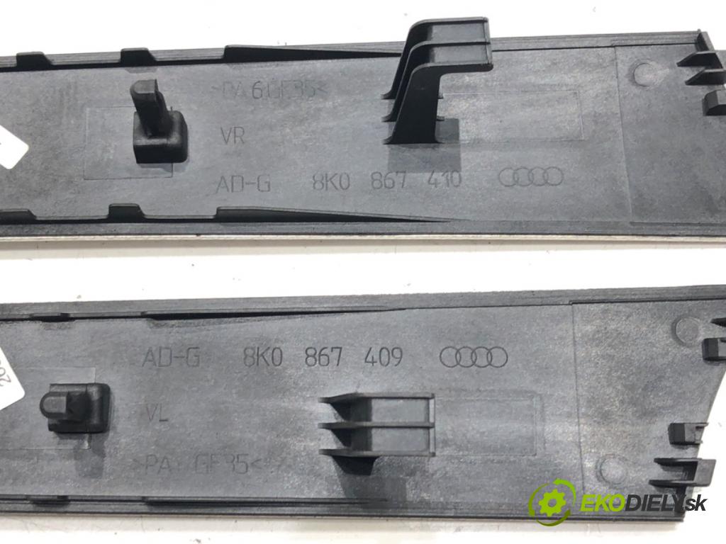 AUDI A4 B8 Avant (8K5) 2007 - 2015    2.0 TDI 105 kW [143 KM] olej napędowy 2008 - 2015  lišty kryt 8K1857186F (Lišty)