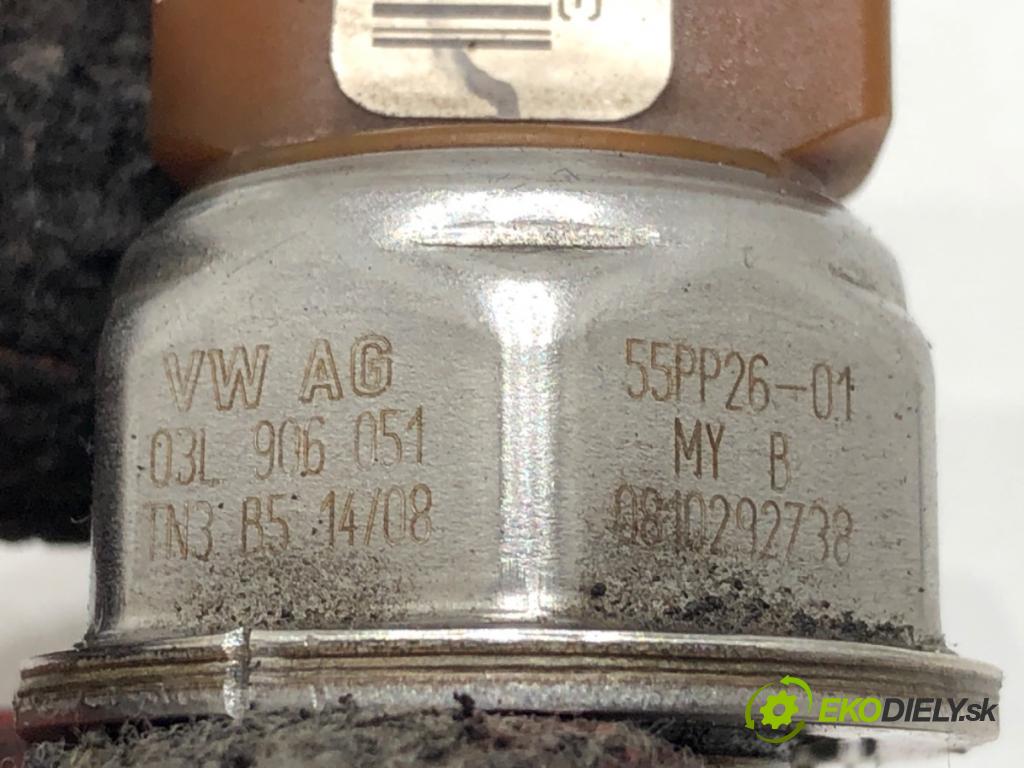 AUDI A4 B8 Avant (8K5) 2007 - 2015    2.0 TDI 105 kW [143 KM] olej napędowy 2008 - 2015  Snímač tlaku paliva 03L906051 (Snímače)