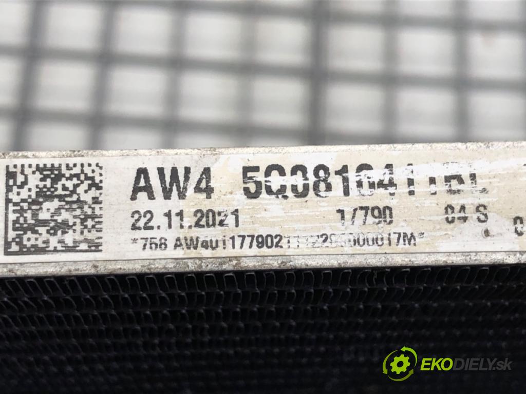 SEAT ATECA (KH7, KHP) 2016 - 2022    1.4 TSI 110 kW [150 KM] benzyna 2016 - 2022  Chladič klimatizácie 5Q0816411BL (Chladiče klimatizácie)