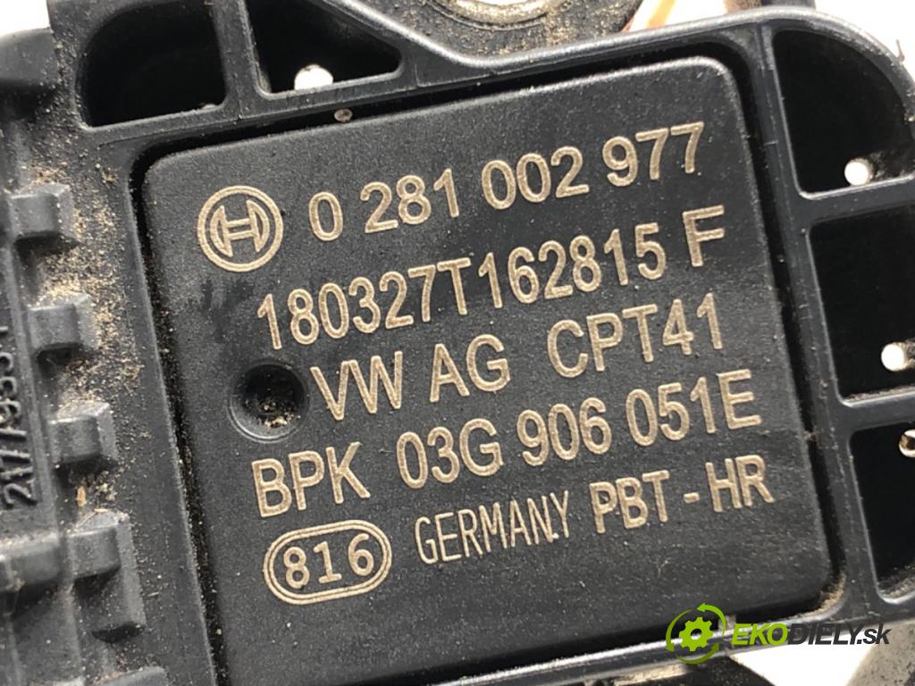 SEAT ATECA (KH7, KHP) 2016 - 2022    1.4 TSI 110 kW [150 KM] benzyna 2016 - 2022  MAP senzor 03G906051E (Ostatné)