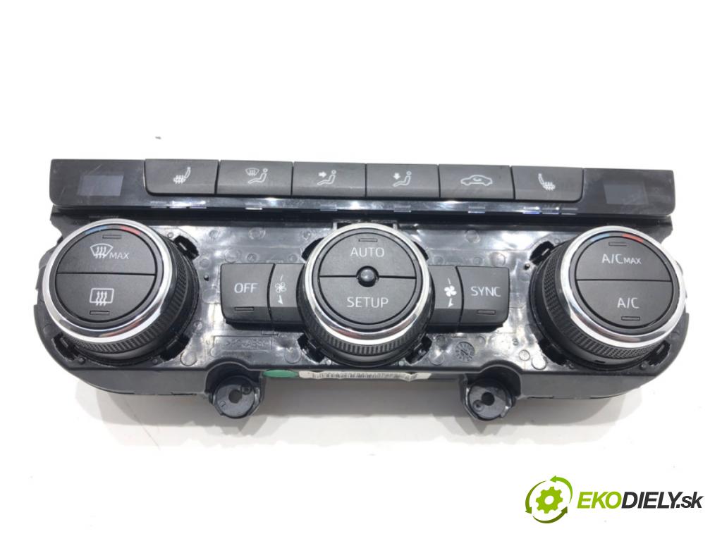 SEAT ATECA (KH7, KHP) 2016 - 2022    1.4 TSI 110 kW [150 KM] benzyna 2016 - 2022  Panel ovládania kúrenia 5F0907044AL (Prepínače, spínače, tlačidlá a ovládače kúrenia)