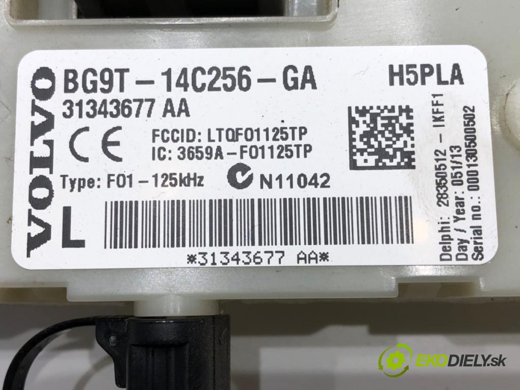 VOLVO XC60 I SUV (156) 2008 - 2017    2.4 D / D3 / D4 AWD 120 kW [163 KM] olej napędowy 2008 - 2017  modul BSI 31343677AA (Pojistkové skříňky)