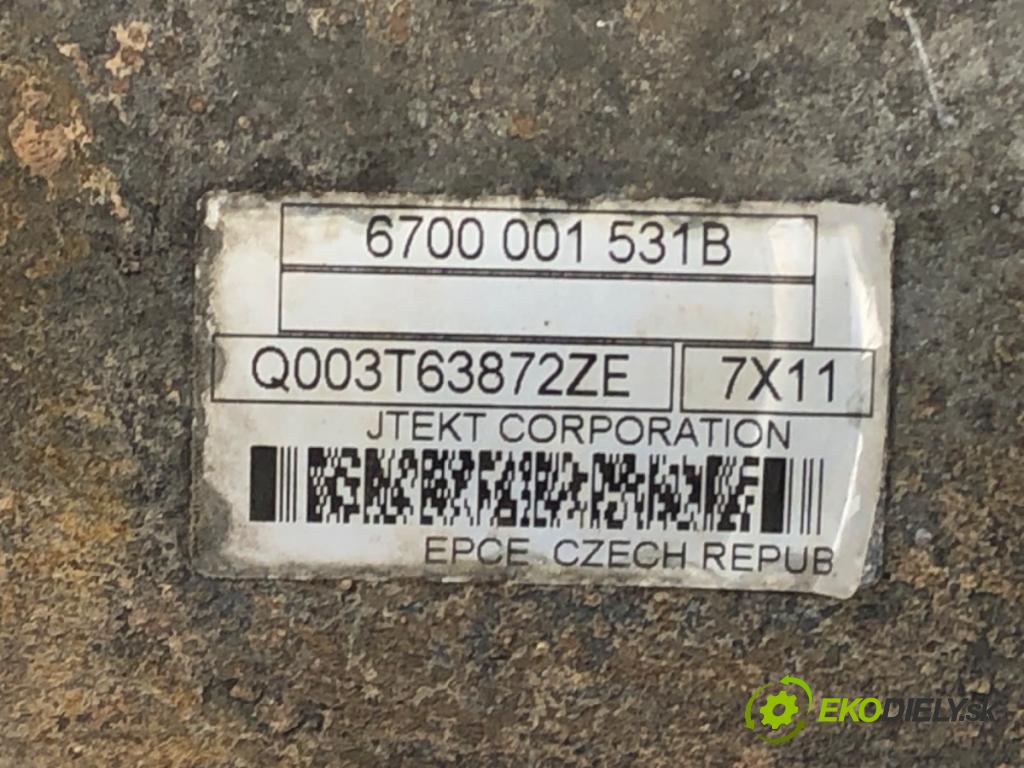 PEUGEOT 207 SW (WK_) 2007 - 2013    1.4 16V 70 kW [95 KM] benzyna 2007 - 2013  riadenie 6820000090 (Riadenia)