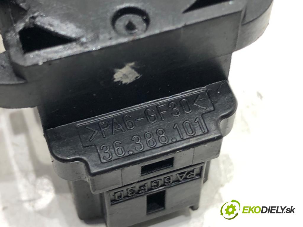 PEUGEOT 207 SW (WK_) 2007 - 2013    1.4 16V 70 kW [95 KM] benzyna 2007 - 2013  Kocka, vložka spínacej skrinky 36388101 (Spínacie skrinky a kľúče)