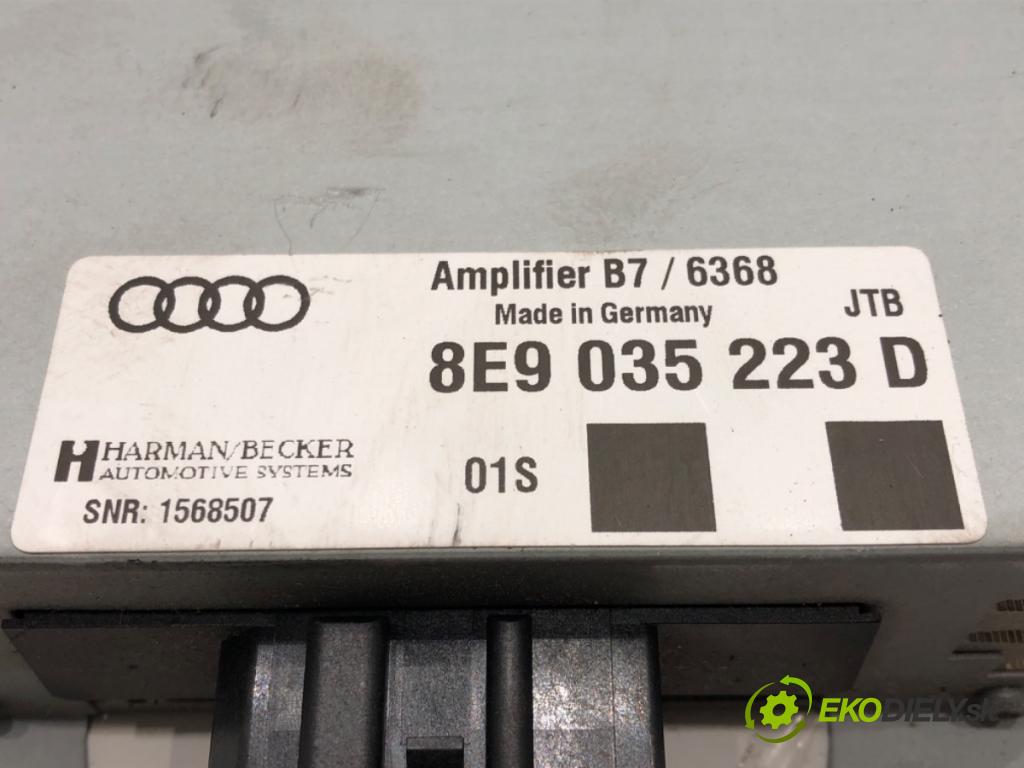 AUDI A4 B7 Avant (8ED) 2004 - 2008    2.0 TDI 103 kW [140 KM] olej napędowy 2004 - 2008  Zosilňovač 8E9035223D (Zosilňovače)