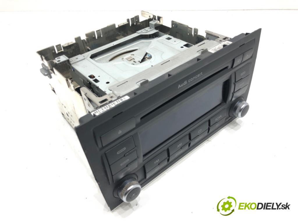 AUDI A4 B7 Avant (8ED) 2004 - 2008    2.0 TDI 103 kW [140 KM] olej napędowy 2004 - 2008  RADIO 8E0035186AK (Audio zariadenia)