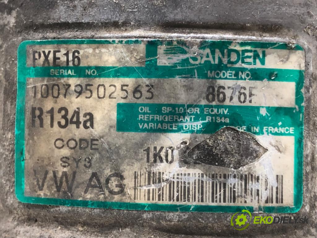 AUDI A4 B7 Avant (8ED) 2004 - 2008    2.0 TDI 103 kW [140 KM] olej napędowy 2004 - 2008  kompresor klimatizace  (Kompresory)