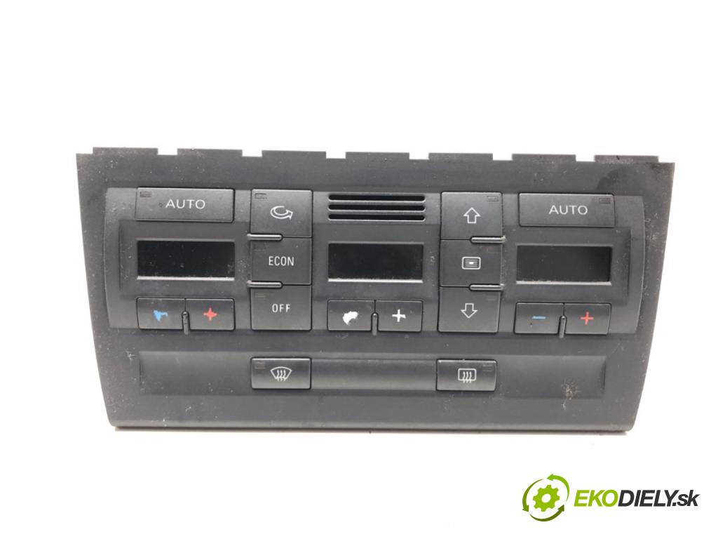 AUDI A4 B7 Avant (8ED) 2004 - 2008    2.0 TDI 103 kW [140 KM] olej napędowy 2004 - 2008  Panel ovládania kúrenia  (Prepínače, spínače, tlačidlá a ovládače kúrenia)