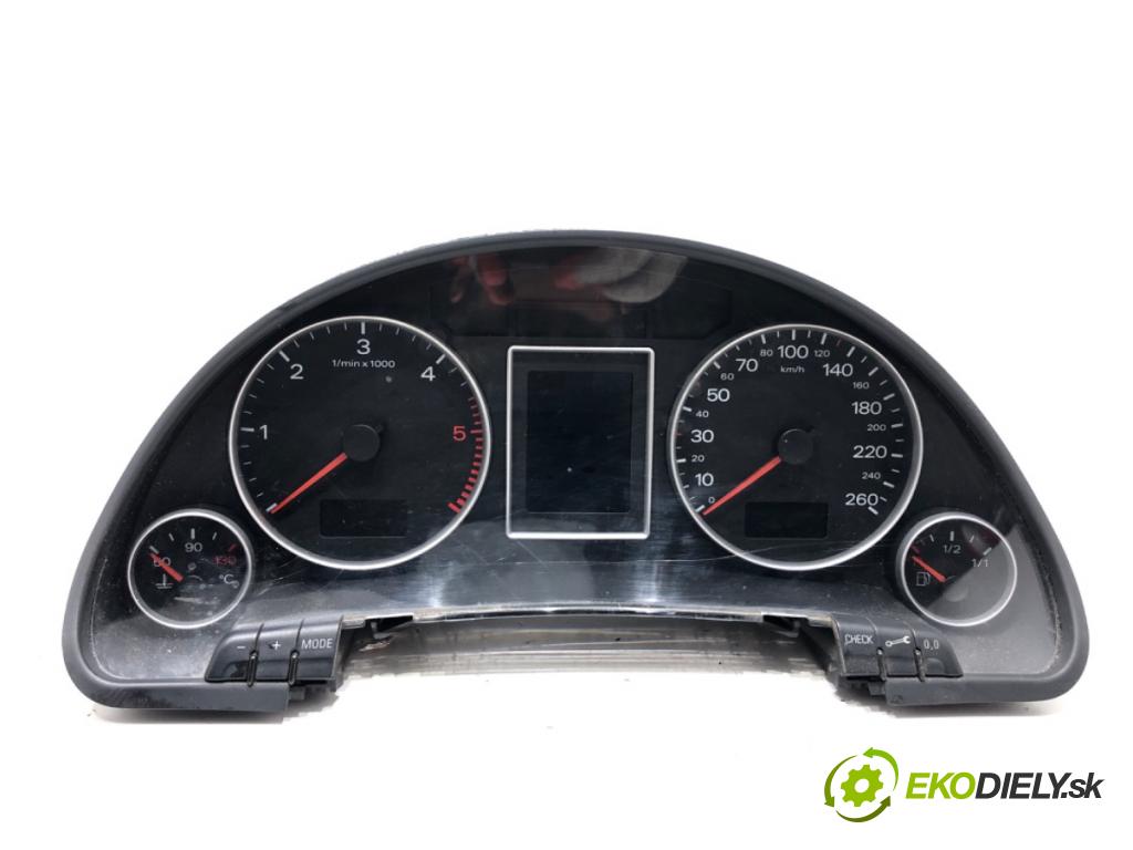 AUDI A4 B7 Avant (8ED) 2004 - 2008    2.0 TDI 103 kW [140 KM] olej napędowy 2004 - 2008  Prístrojovka 0263626408 (Prístrojové dosky, displeje)