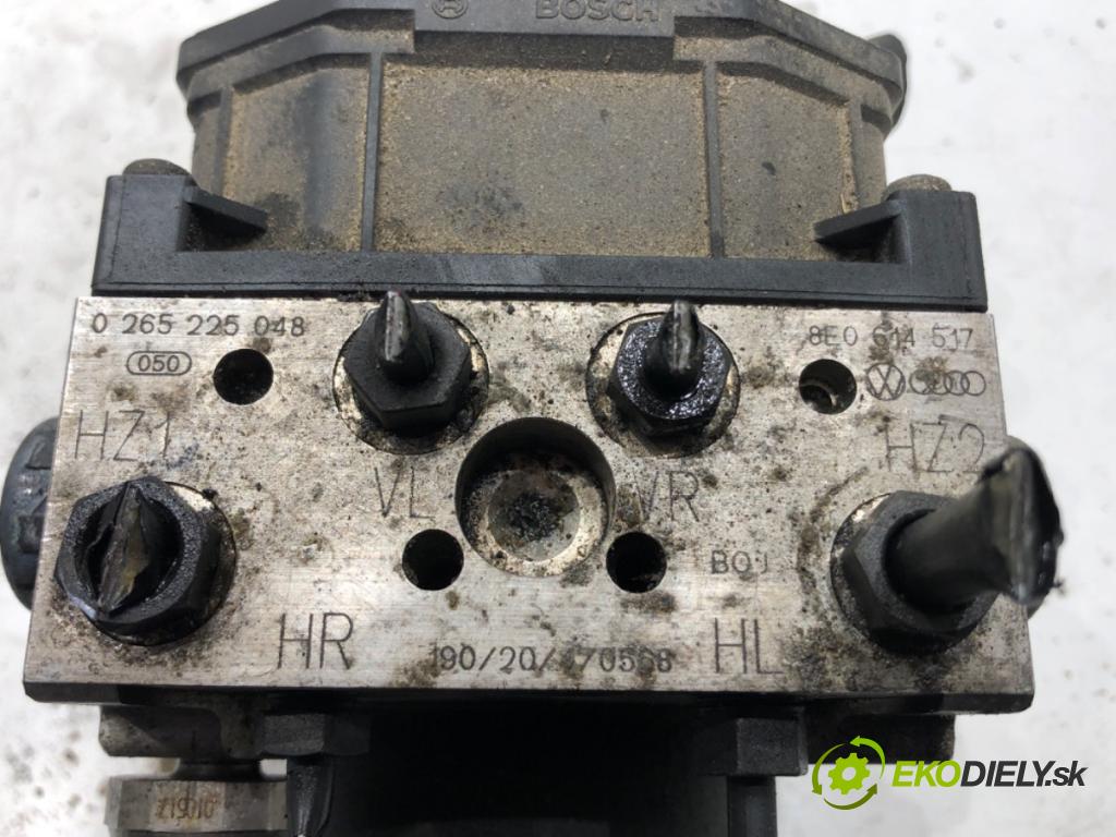 AUDI A4 B6 Avant (8E5) 2000 - 2005    1.9 TDI 96 kW [130 KM] olej napędowy 2001 - 2004  Pumpa ABS 8E0614517 (Pumpy ABS)
