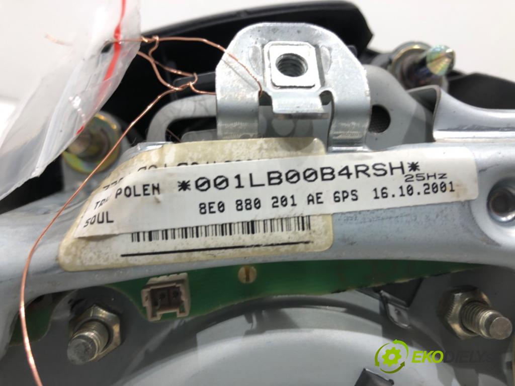 AUDI A4 B6 Avant (8E5) 2000 - 2005    1.9 TDI 96 kW [130 KM] olej napędowy 2001 - 2004  AirBag volantu 8E0880201AE (Airbagy)