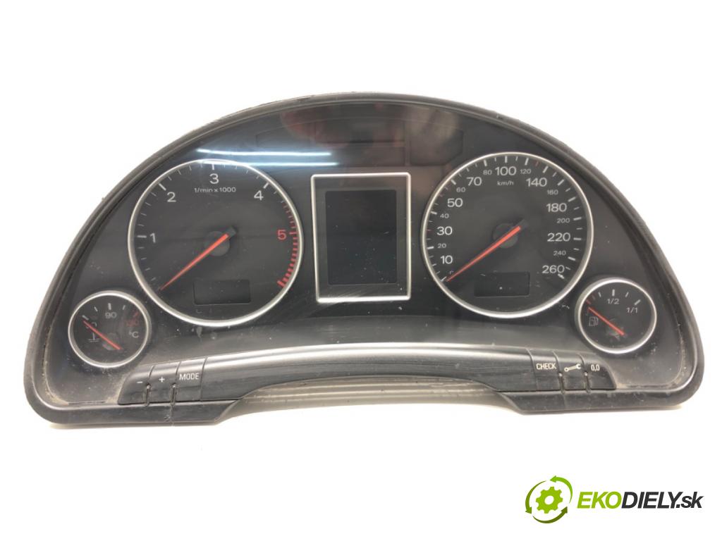 AUDI A4 B6 Avant (8E5) 2000 - 2005    1.9 TDI 96 kW [130 KM] olej napędowy 2001 - 2004  Prístrojovka 8E0920900G (Prístrojové dosky, displeje)