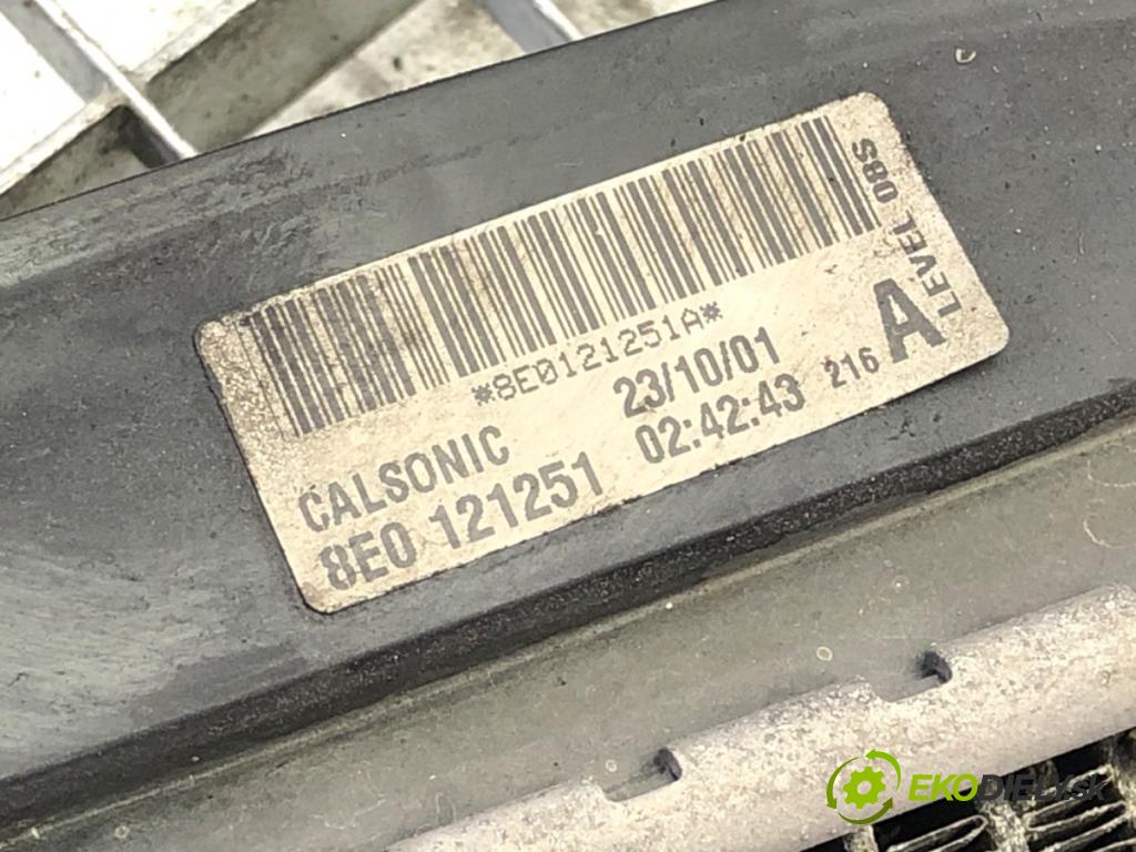 AUDI A4 B6 Avant (8E5) 2000 - 2005    1.9 TDI 96 kW [130 KM] olej napędowy 2001 - 2004  chladič vody 8E0121251A (Chladiče vody)
