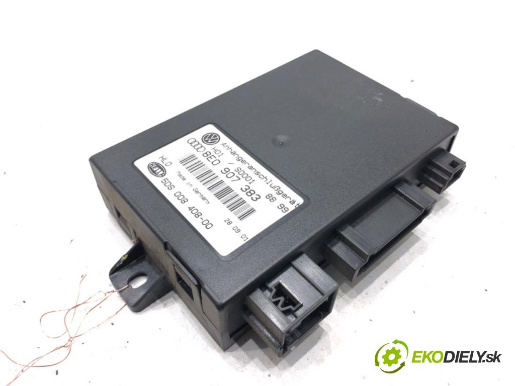 AUDI A4 B6 Avant (8E5) 2000 - 2005    1.9 TDI 96 kW [130 KM] olej napędowy 2001 - 2004  Modul ťažného oka 8E0907383 (Ostatné)