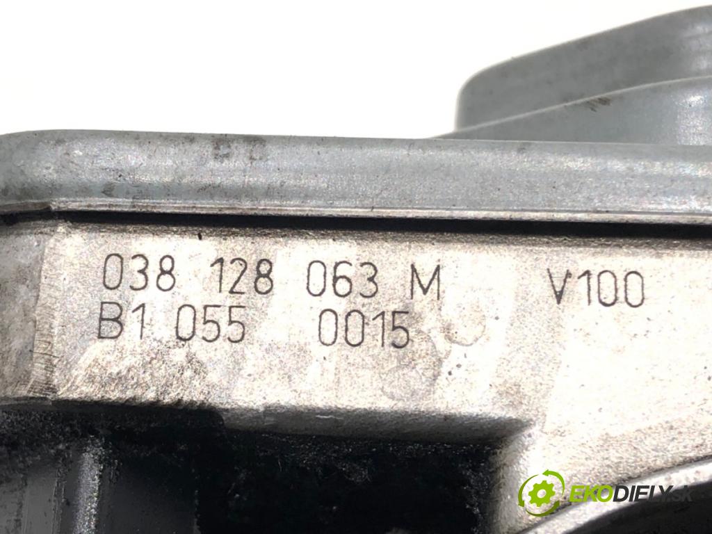 AUDI A3 (8P1) 2003 - 2013    2.0 TDI 16V 103 kW [140 KM] olej napędowy 2003 - 2012  Škrtiaca klapka 038128063M (Škrtiace klapky)