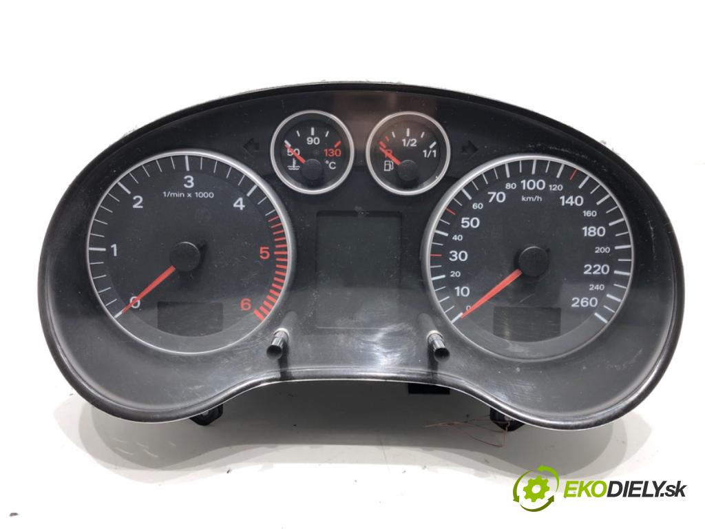 AUDI A3 (8P1) 2003 - 2013    2.0 TDI 16V 103 kW [140 KM] olej napędowy 2003 - 2012  Prístrojovka 8P0920900B (Prístrojové dosky, displeje)