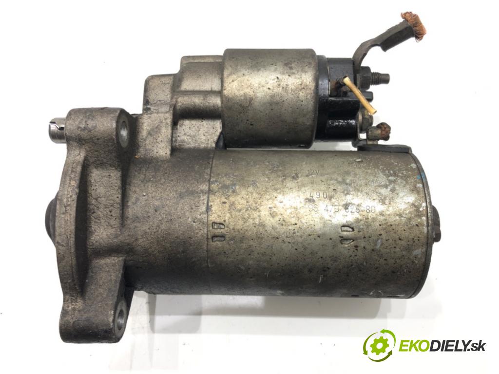 CITROEN C4 I (LC_) 2004 - 2014    1.4 16V 65 kW [88 KM] benzyna 2004 - 2011  Štartér 9647982880 (Štartéry)