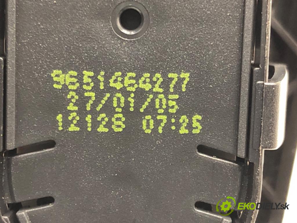 CITROEN C4 I (LC_) 2004 - 2014    1.4 16V 65 kW [88 KM] benzyna 2004 - 2011  Prepínač okien  (Prepínače, spínače, tlačidlá a ovládače kúrenia)
