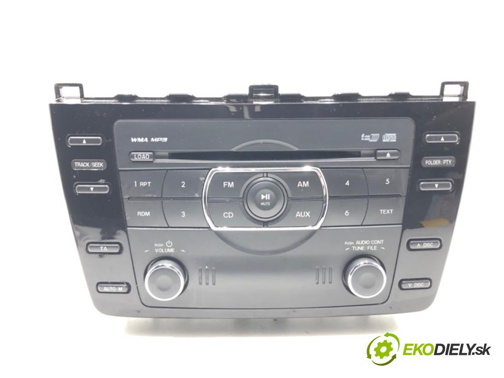 MAZDA 6 Kombi (GH) 2007 - 2013    2.0 MZR (GHEFW) 114 kW [155 KM] benzyna 2010 - 2013  RADIO GDL1669RX (Audio zariadenia)