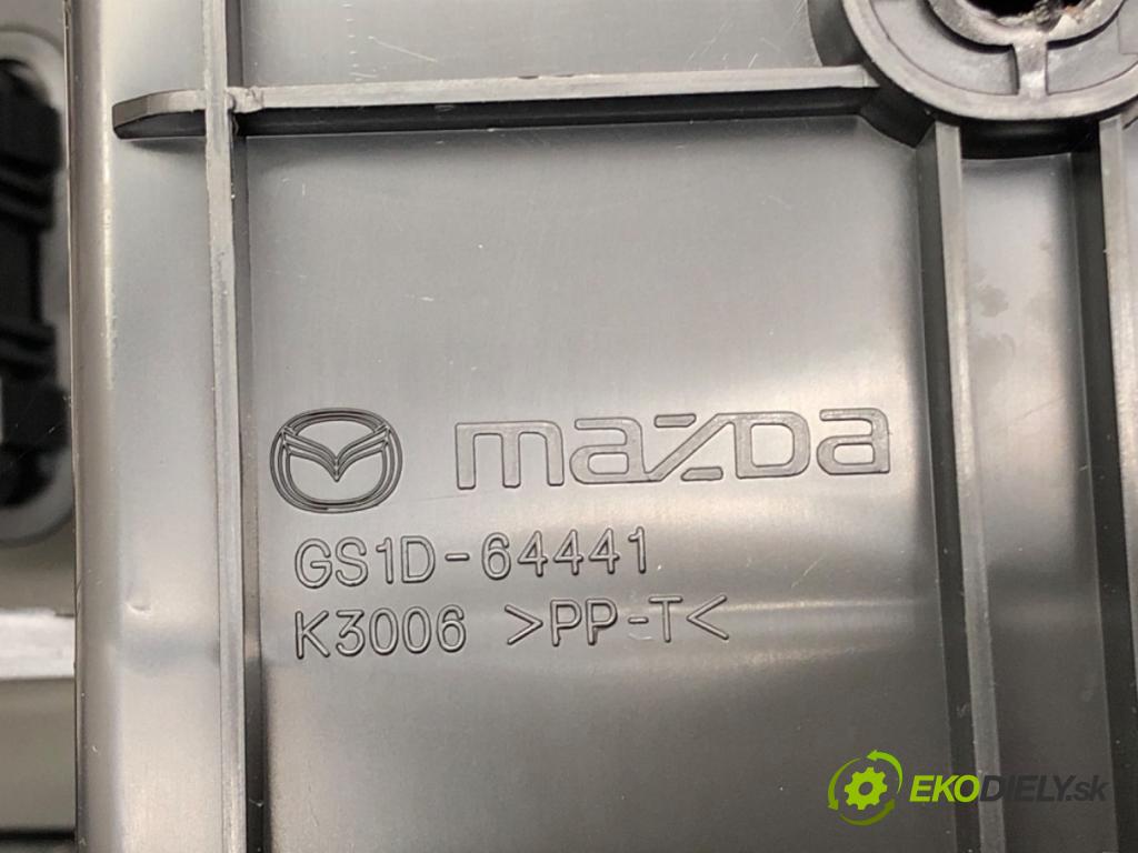 MAZDA 6 Kombi (GH) 2007 - 2013    2.0 MZR (GHEFW) 114 kW [155 KM] benzyna 2010 - 2013  Tunel stredový GS1D-64441 (Stredový tunel / panel)