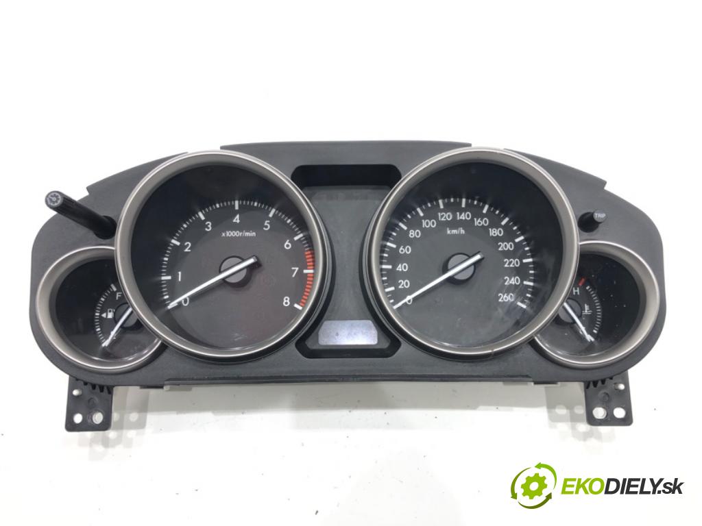 MAZDA 6 Kombi (GH) 2007 - 2013    2.0 MZR (GHEFW) 114 kW [155 KM] benzyna 2010 - 2013  Prístrojovka 2JGDK4 (Prístrojové dosky, displeje)