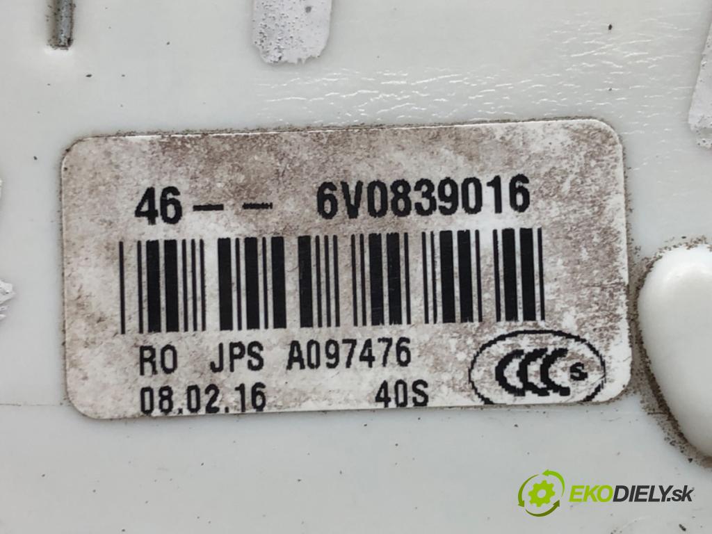 SKODA SUPERB III Kombi (3V5) 2015 - 2022    2.0 TSI 4x4 206 kW [280 KM] benzyna 2015 - 2022  zámok dveře pravý zadní část 6V0839016