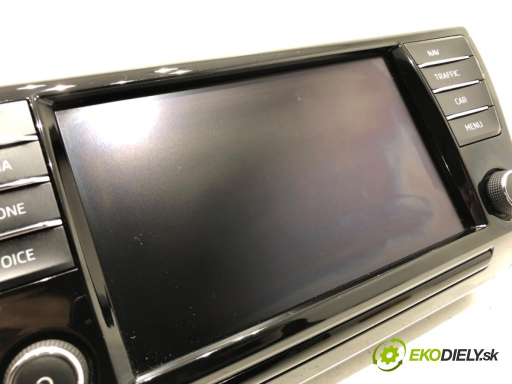 SKODA SUPERB III Kombi (3V5) 2015 - 2022    2.0 TSI 4x4 206 kW [280 KM] benzyna 2015 - 2022  RADIO 3V0919606 (Audio zariadenia)