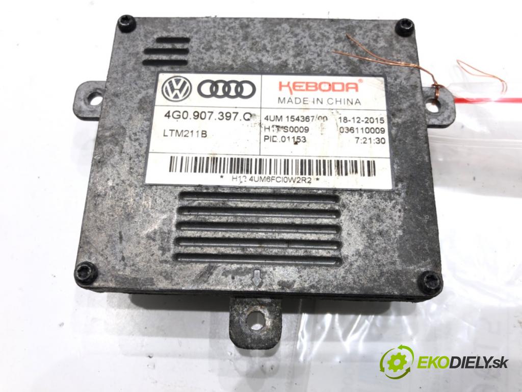 SKODA SUPERB III Kombi (3V5) 2015 - 2022    2.0 TSI 4x4 206 kW [280 KM] benzyna 2015 - 2022  Menič XENON 4G0907397Q (Riadiace jednotky xenónu)