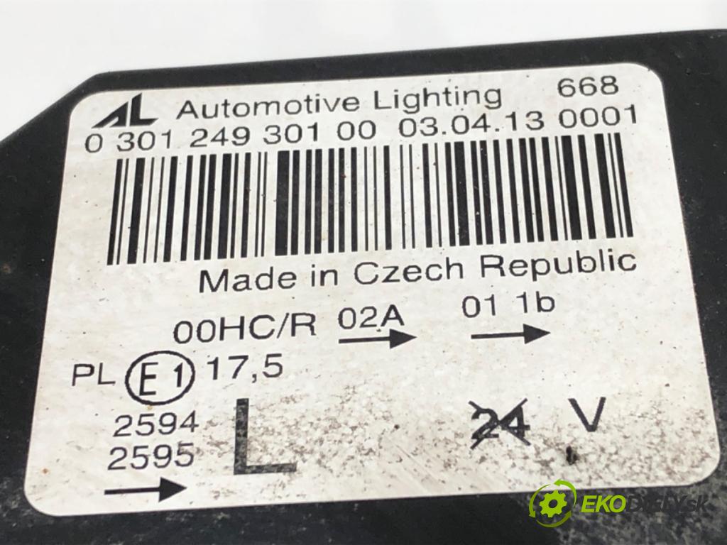 MITSUBISHI COLT VI (Z3_A, Z2_A) 2002 - 2012    1.3 70 kW [95 KM] benzyna 2004 - 2012  Svetlomet ľavy predný 0301249301