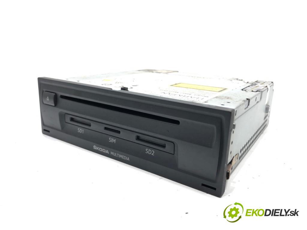 SKODA SUPERB III Kombi (3V5) 2015 - 2022    2.0 TSI 4x4 206 kW [280 KM] benzyna 2015 - 2022  čítač navigácie 3V0035021B (Ostatné)