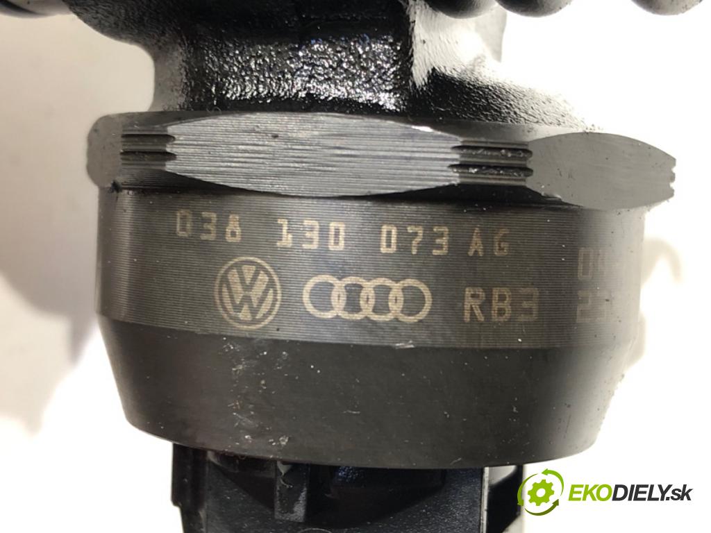 VW POLO (9N_, 9A_) 2001 - 2014    1.9 TDI 74 kW [101 KM] olej napędowy 2001 - 2009  vstřikovací ventily 038130073AG