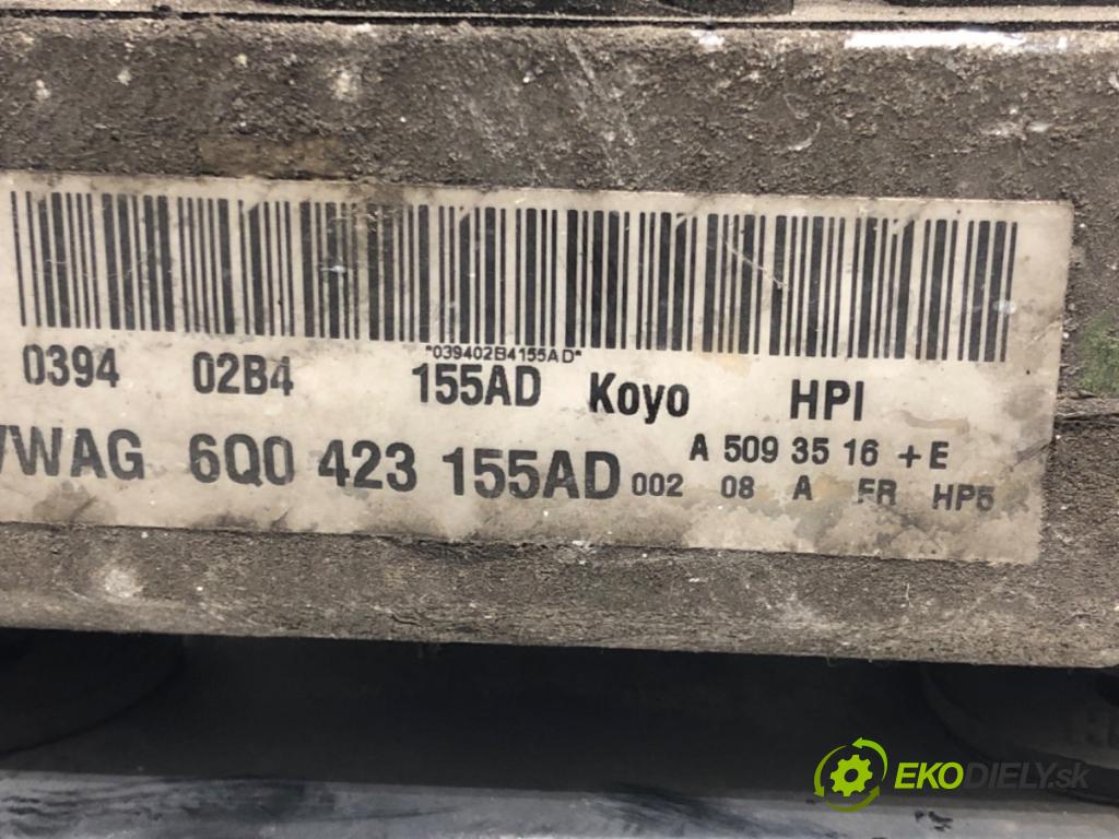 VW POLO (9N_, 9A_) 2001 - 2014    1.9 TDI 74 kW [101 KM] olej napędowy 2001 - 2009  Pumpa servočerpadlo 6Q0423155AD (Servočerpadlá, pumpy riadenia)