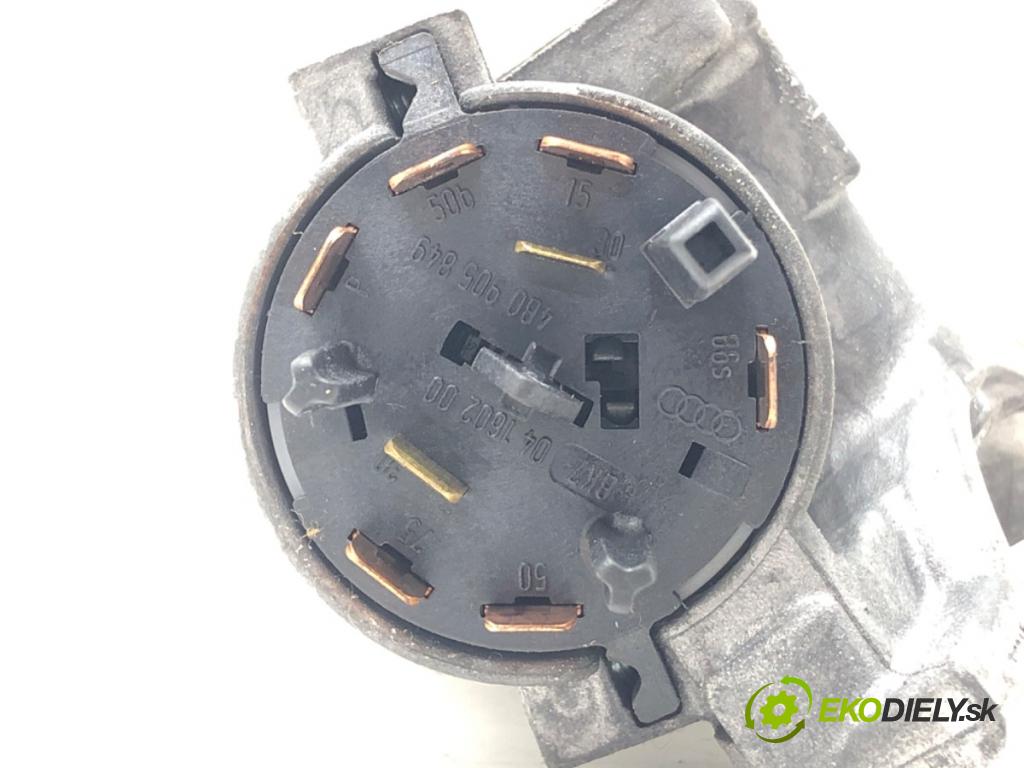 VW POLO (9N_, 9A_) 2001 - 2014    1.9 TDI 74 kW [101 KM] olej napędowy 2001 - 2009  spinačka 4G0905851G (Spínacie skrinky a kľúče)