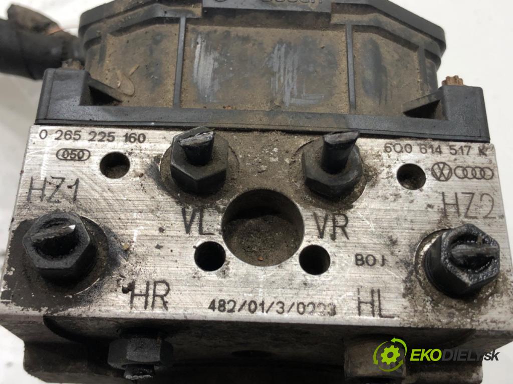 VW POLO (9N_, 9A_) 2001 - 2014    1.9 TDI 74 kW [101 KM] olej napędowy 2001 - 2009  Pumpa ABS 6Q0907379Q (Pumpy ABS)