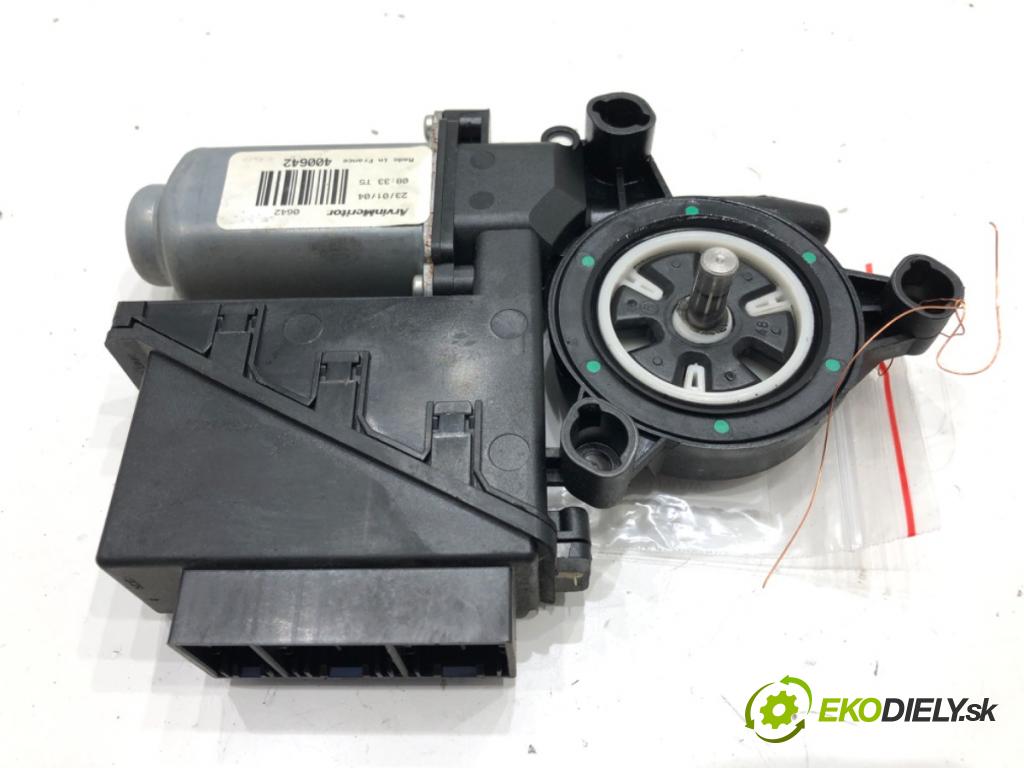 VW POLO (9N_, 9A_) 2001 - 2014    1.9 TDI 74 kW [101 KM] olej napędowy 2001 - 2009  motorek sťahovaní okna přední část pravý 602959801A (Ostatné)