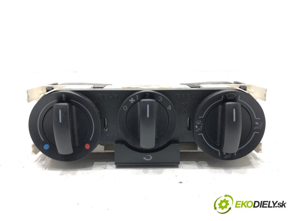 VW POLO (9N_, 9A_) 2001 - 2014    1.9 TDI 74 kW [101 KM] olej napędowy 2001 - 2009  Panel ovládania kúrenia 6Q0819045Q (Prepínače, spínače, tlačidlá a ovládače kúrenia)