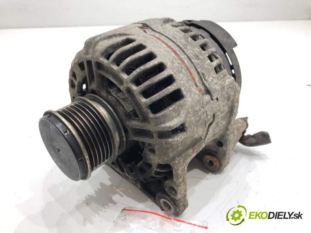 VW POLO (9N_, 9A_) 2001 - 2014    1.9 TDI 74 kW [101 KM] olej napędowy 2001 - 2009  Alternátor 038903023L (Alternátory)