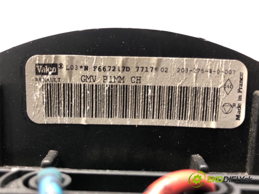 NISSAN MICRA III (K12) 2002 - 2010    1.5 dCi 48 kW [65 KM] olej napędowy 2003 - 2010  topení F667217D