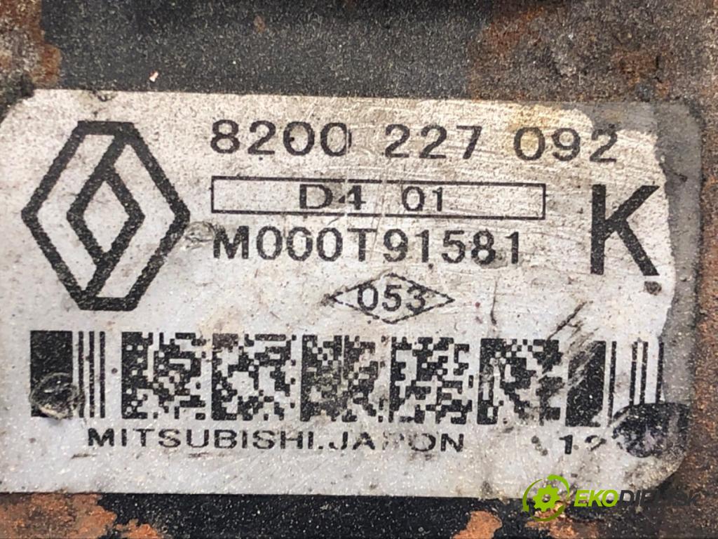NISSAN MICRA III (K12) 2002 - 2010    1.5 dCi 48 kW [65 KM] olej napędowy 2003 - 2010  Štartér  (Štartéry)