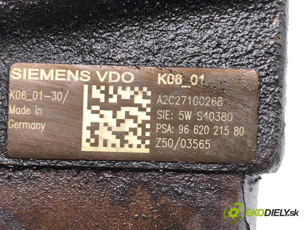 VOLVO V50 (545) 2003 - 2012    2.0 D 100 kW [136 KM] olej napędowy 2004 - 2010  Pumpa vstrekovacia 9662021580 (Vstrekovacie čerpadlá)