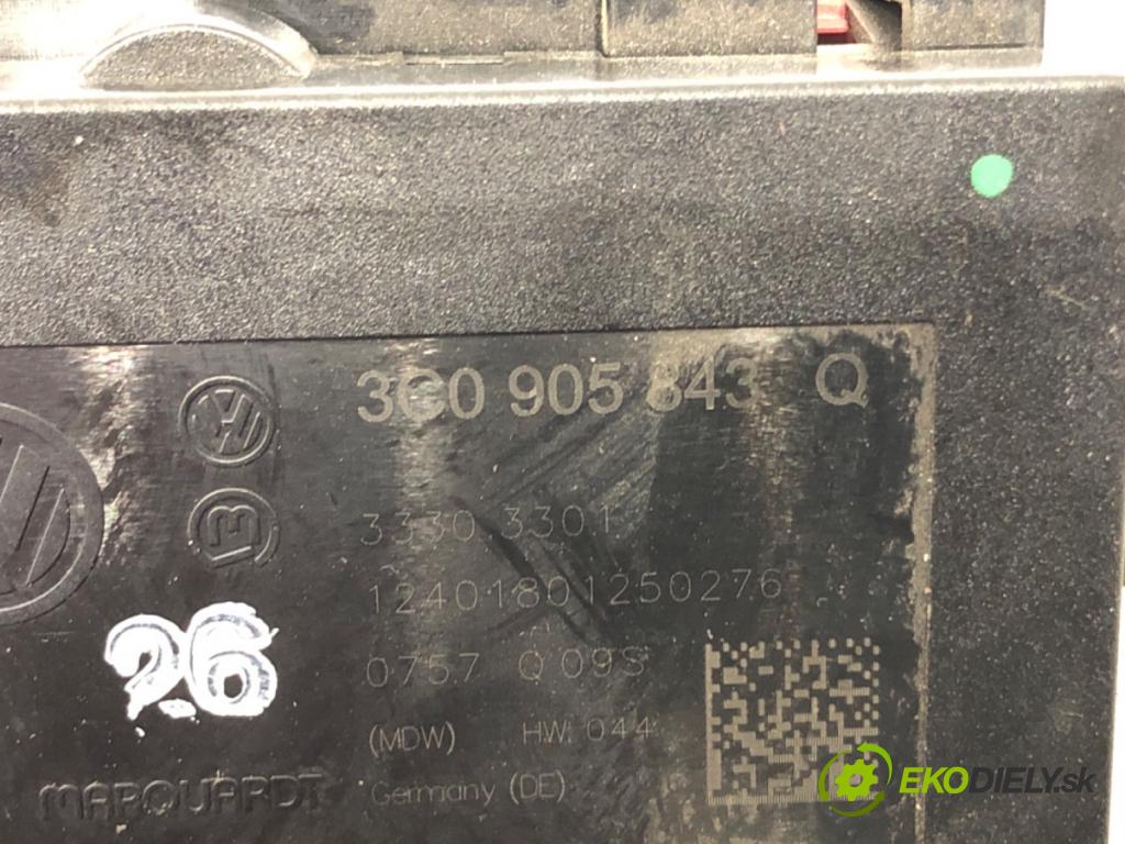 VW PASSAT B6 Variant (3C5) 2005 - 2011    1.9 TDI 77 kW [105 KM] olej napędowy 2005 - 2010  spinačka 3C0905843Q (Spínacie skrinky a kľúče)