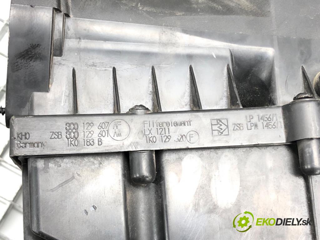 VW PASSAT B6 Variant (3C5) 2005 - 2011    1.9 TDI 77 kW [105 KM] olej napędowy 2005 - 2010  Obal filtra vzduchu 3C0129607AF (Obaly filtrov vzduchu)