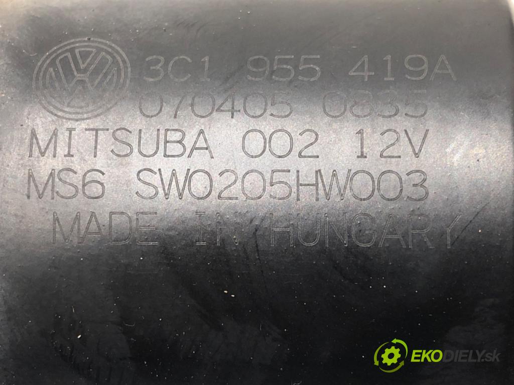 VW PASSAT B6 Variant (3C5) 2005 - 2011    1.9 TDI 77 kW [105 KM] olej napędowy 2005 - 2010  Mechanizmus stieračov predný 3C1955419A (Motorčeky stieračov predné)